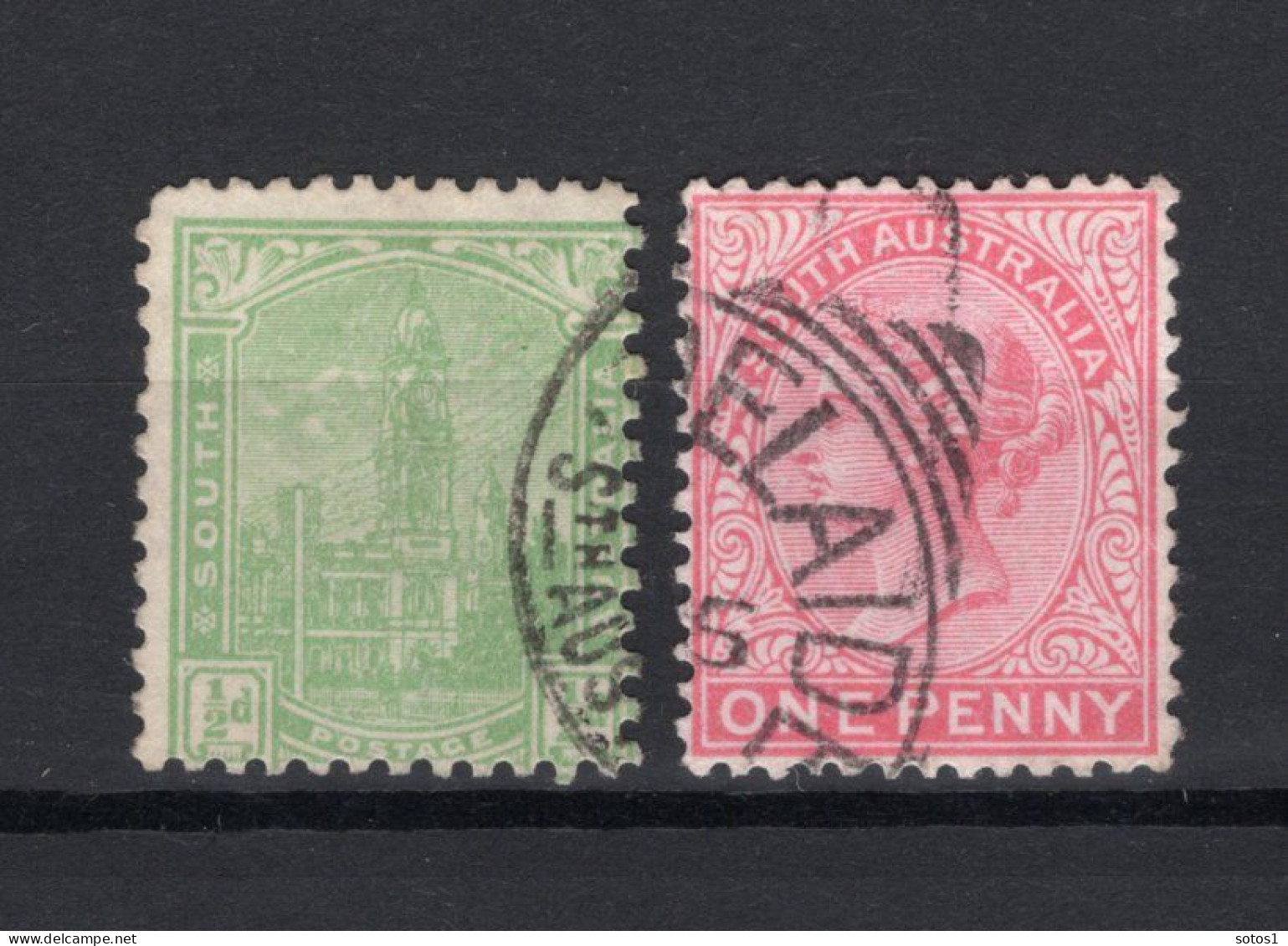 AUSTRALIA SOUTH Yt. 74/75° Gestempeld 1899-1905 - Used Stamps