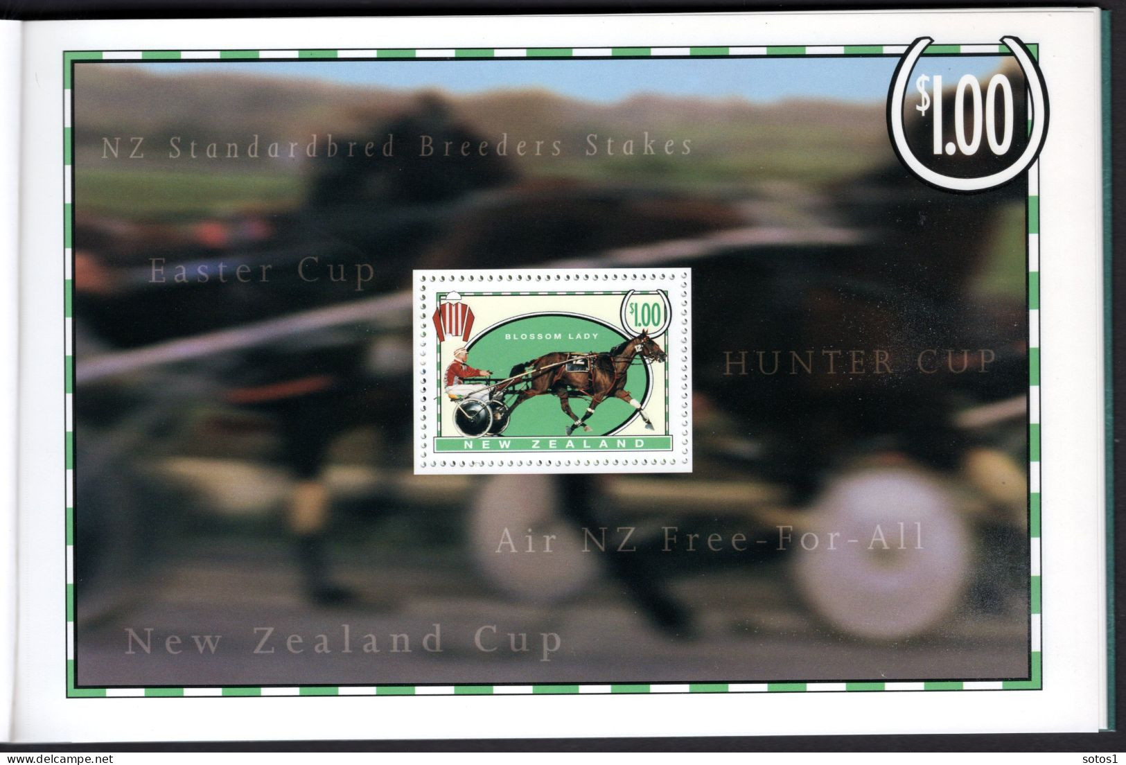 NEW ZEALAND Mi. 1475/1480 MNH Postzegel Boekje 1995 - Booklets