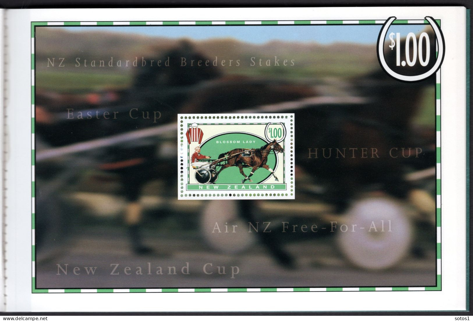NEW ZEALAND Mi. 1475/1480 MNH Postzegel Boekje 1995 - Booklets