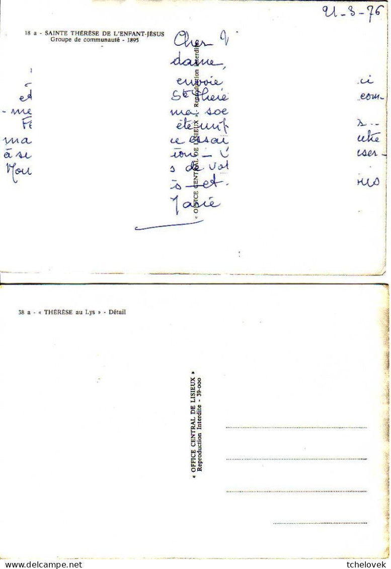 (14). Lisieux. 6 cp. (4) & Chapelle Ste Therese & Ste Therse x3
