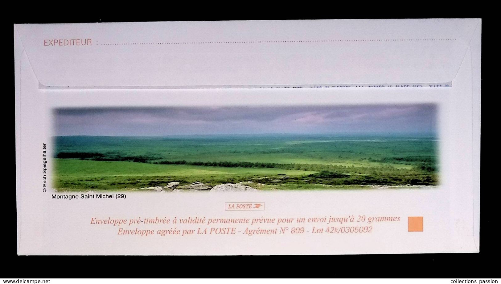 Lettre Prioritaire 20 Gr., Entier Postal, Prêt à Poster, France, Neuf, P. Gauguin, Belle Ile En Mer, Frais Fr: 1.85 E - Prêts-à-poster: Other (1995-...)