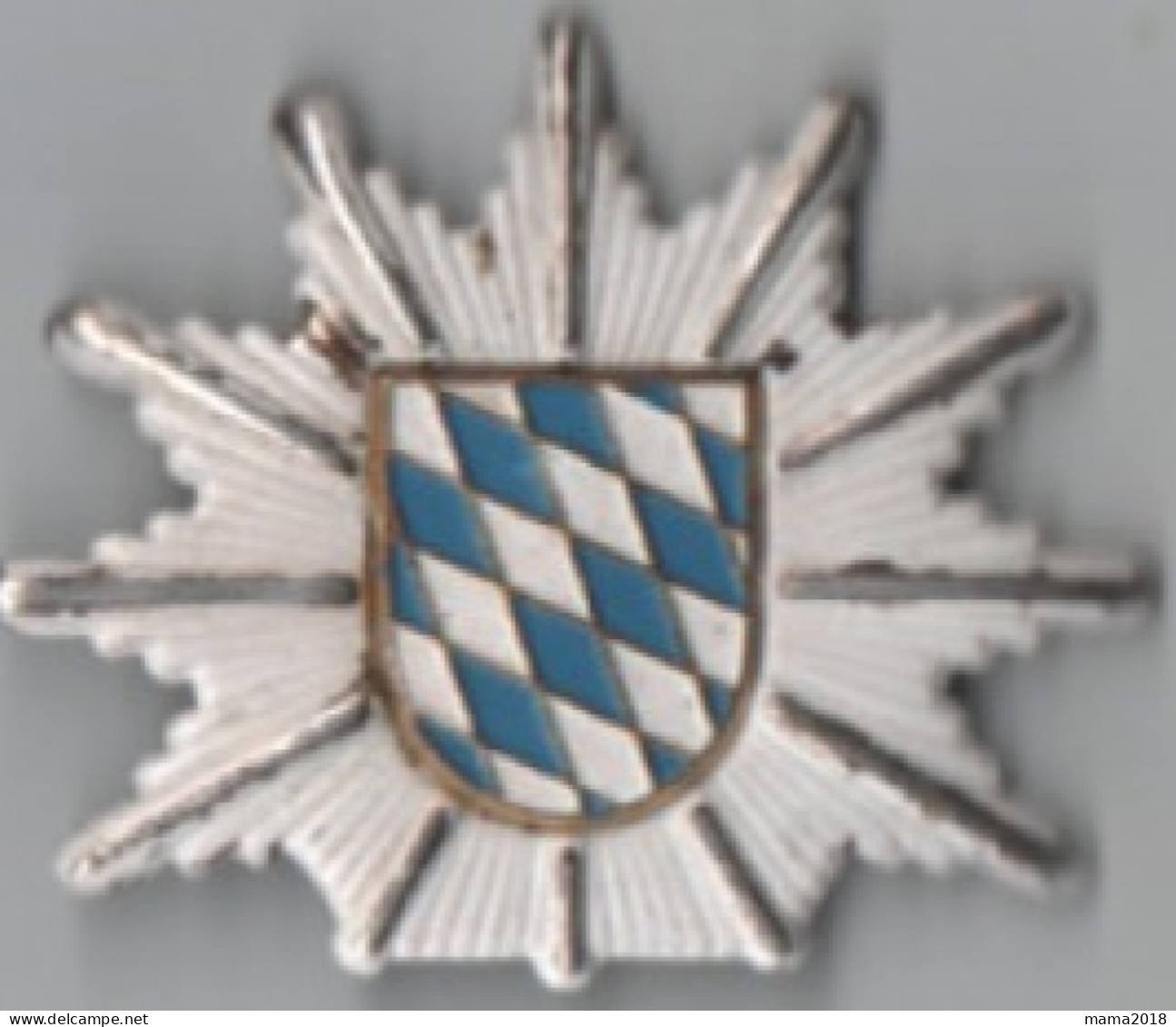 Insigne  Ancienne  Police De Bavière - Police