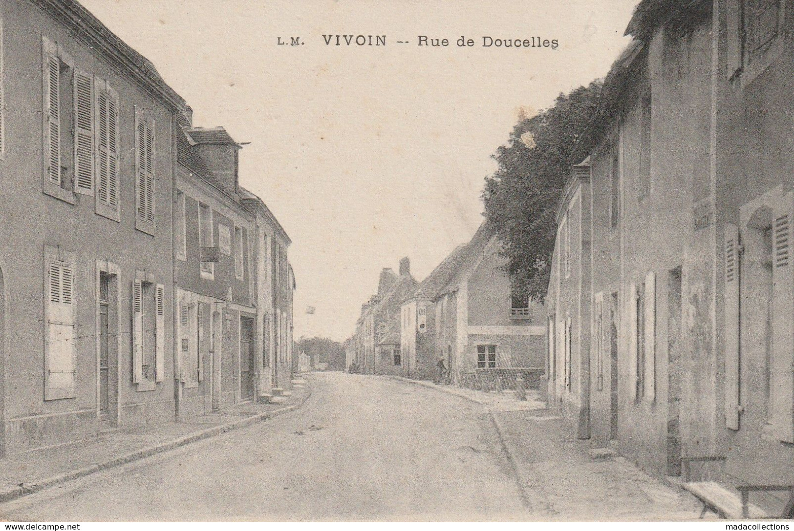 Vivoin  (72 - Sarthe) Rue De Doucelles - Other & Unclassified