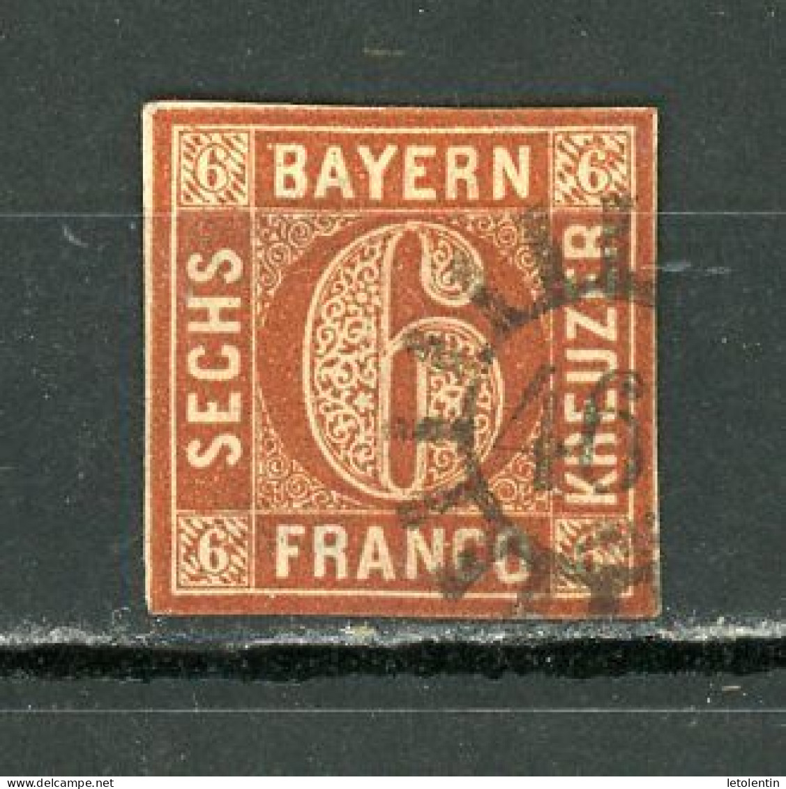 ALLEMAGNE - BAVIERE  N° Yvert 5 Obli.! - Used