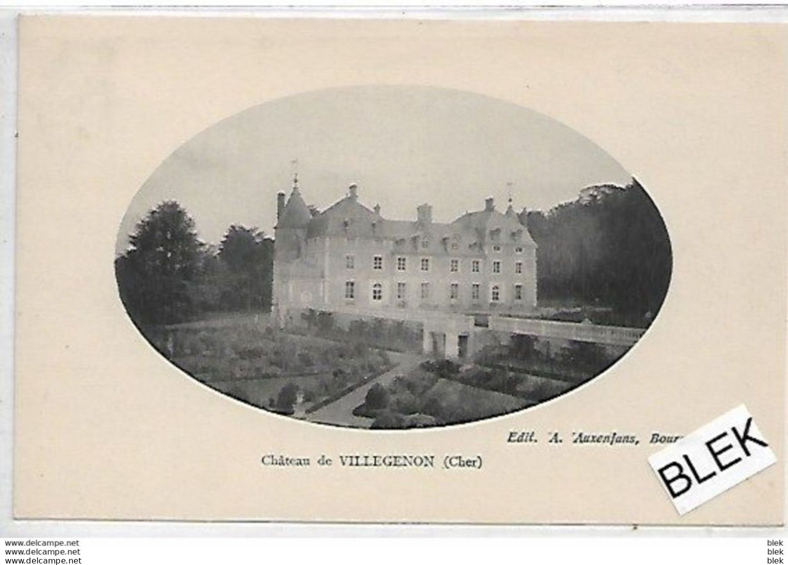 18 . Cher  : Villegenon  : Le Chateau . - Other & Unclassified