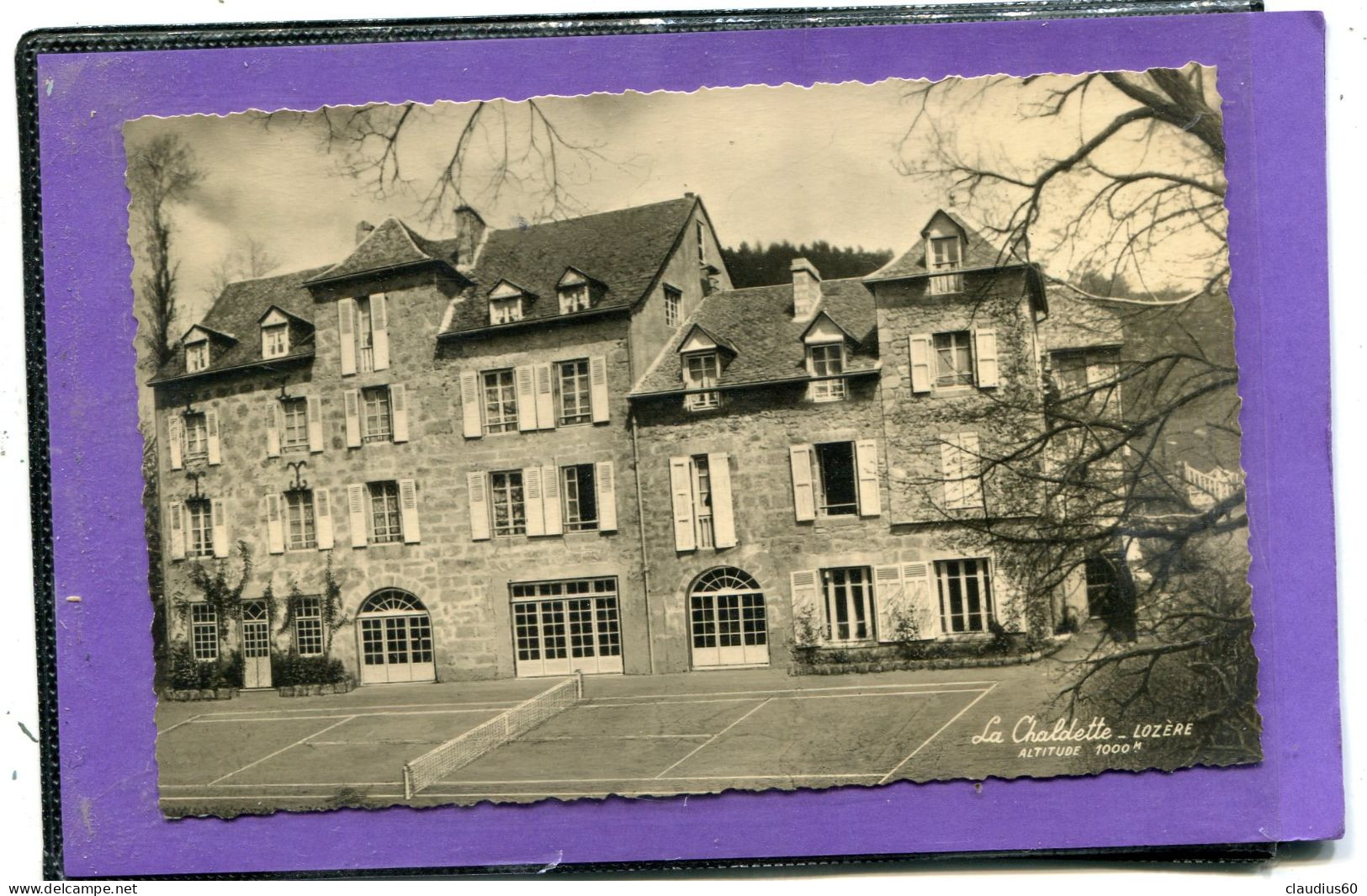 48  .LA    CHALDETTE  , L ' Hôtel  Thermal      .cpsm  9 X 14 . - Autres & Non Classés