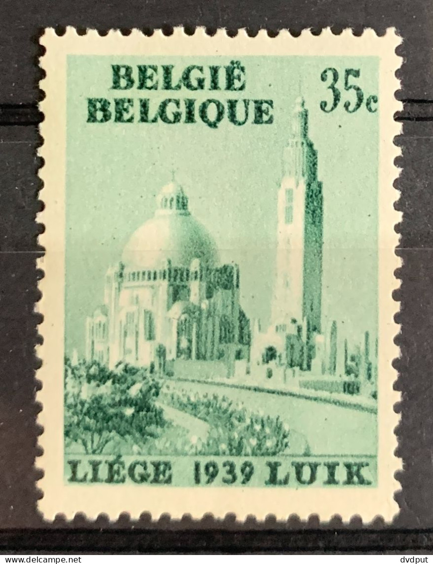 België, 1938, 484-V4, Postfris **, OBP 24€ - 1931-1960