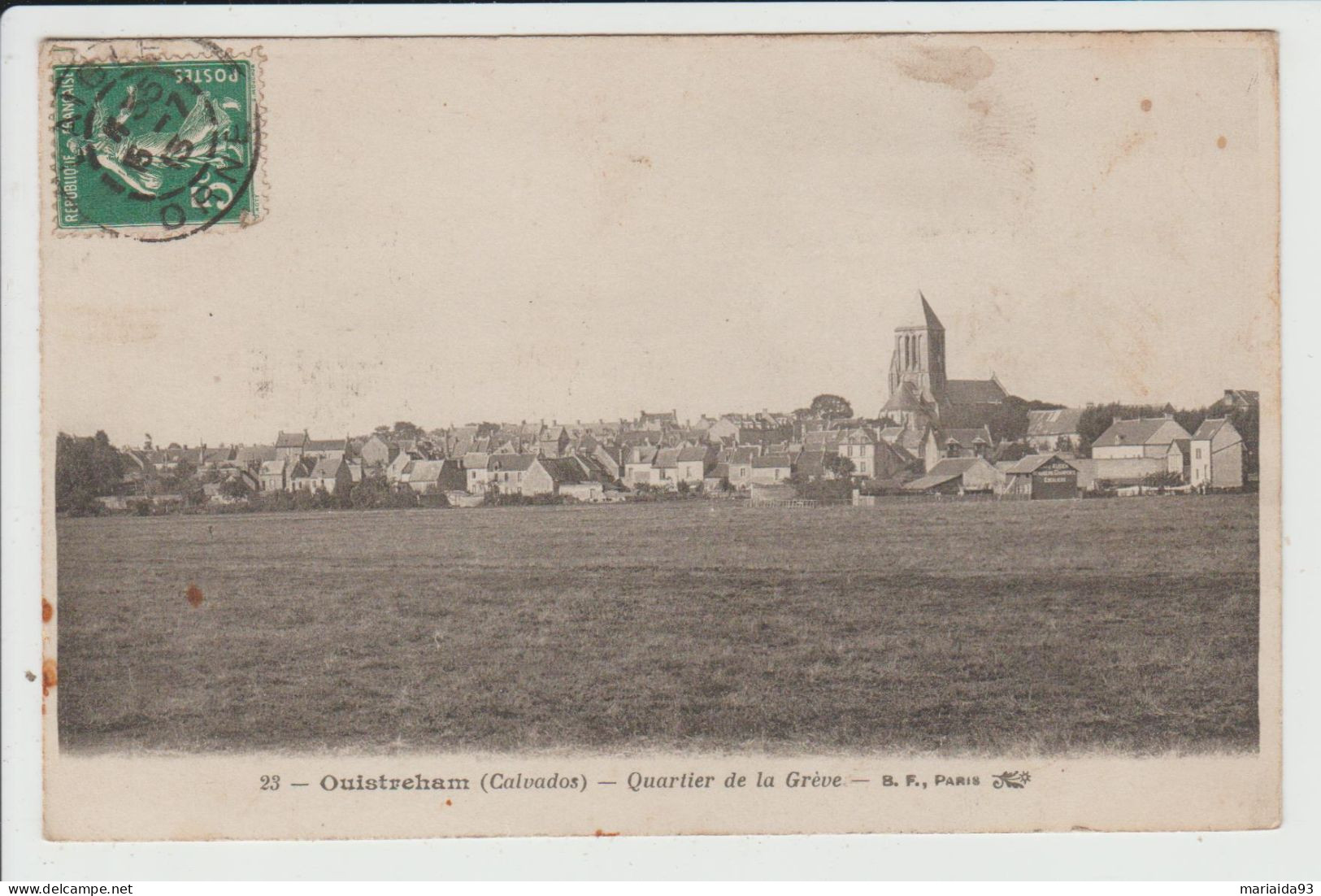 OUISTREHAM - CALVADOS - QUARTIER DE LA GREVE - Ouistreham