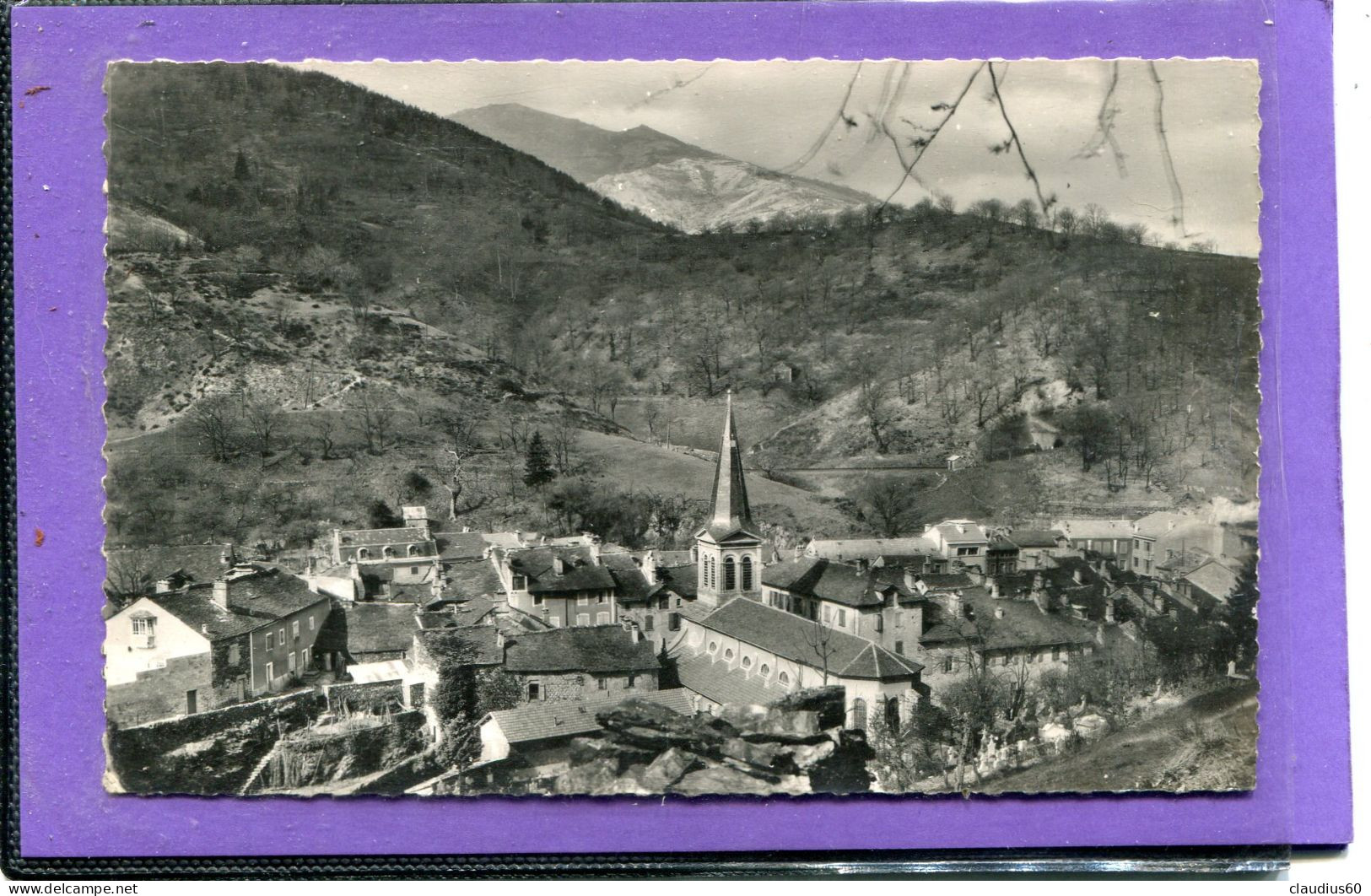 48  .VILLEFORT   ,  Vue  Générale     .cpsm  9 X 14 . - Villefort