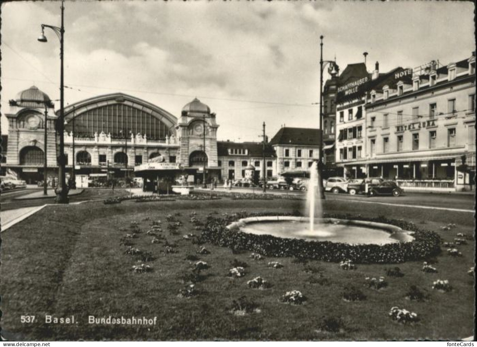 10875347 Basel BS Basel Bundesbahnhof Brunnen * Basel BS - Other & Unclassified