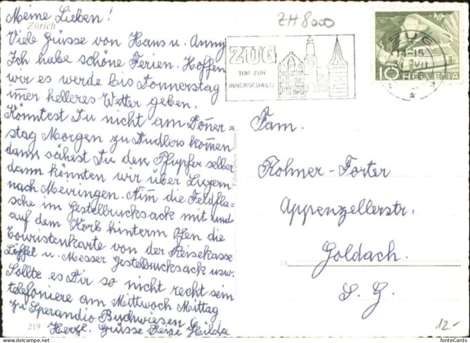 10875305 Zuerich Zuerich Kirche X Zuerich - Other & Unclassified