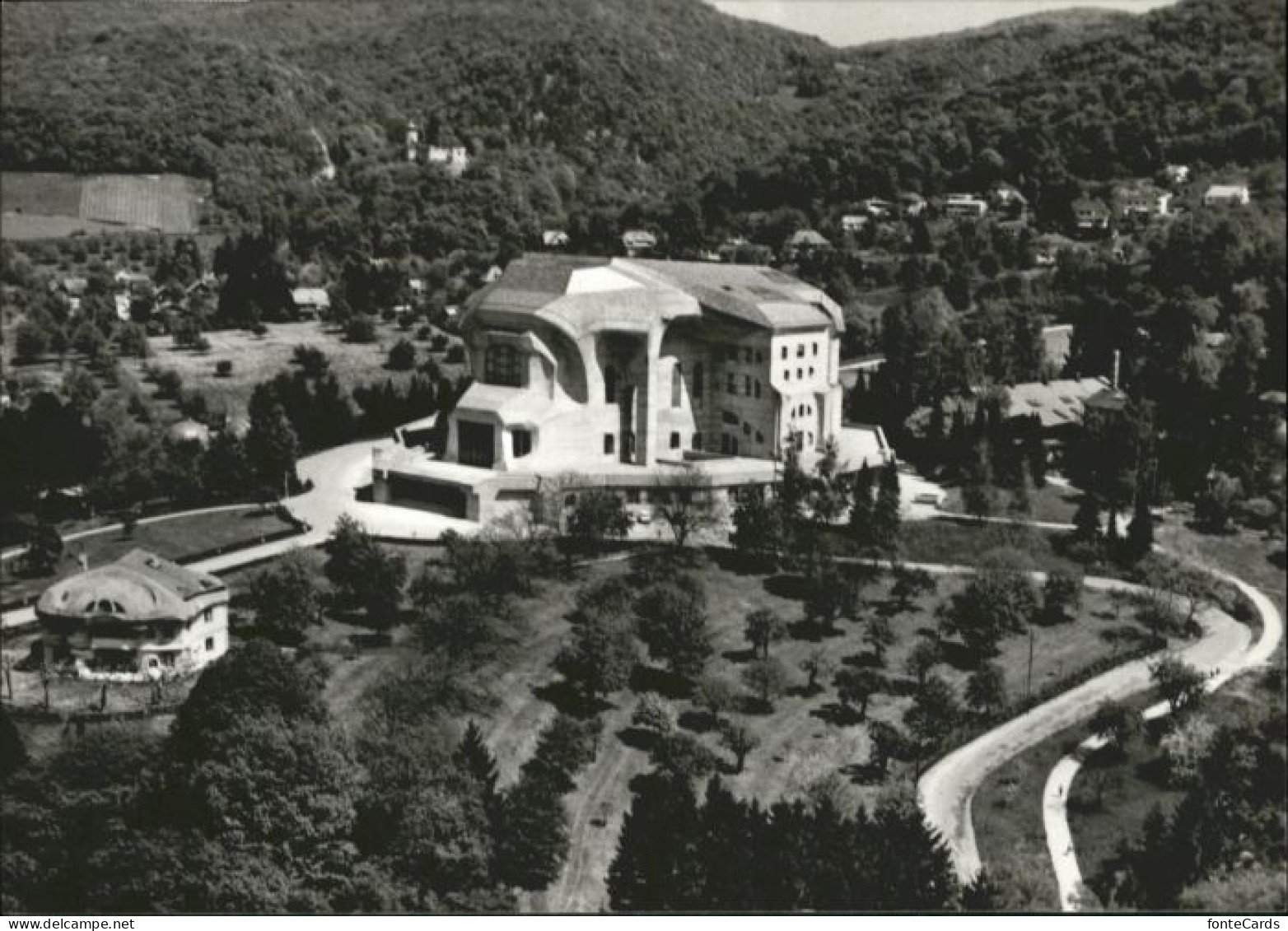 10875282 Dornach SO Dornach Fliegeraufnahme Goetheanum * Dornach - Other & Unclassified