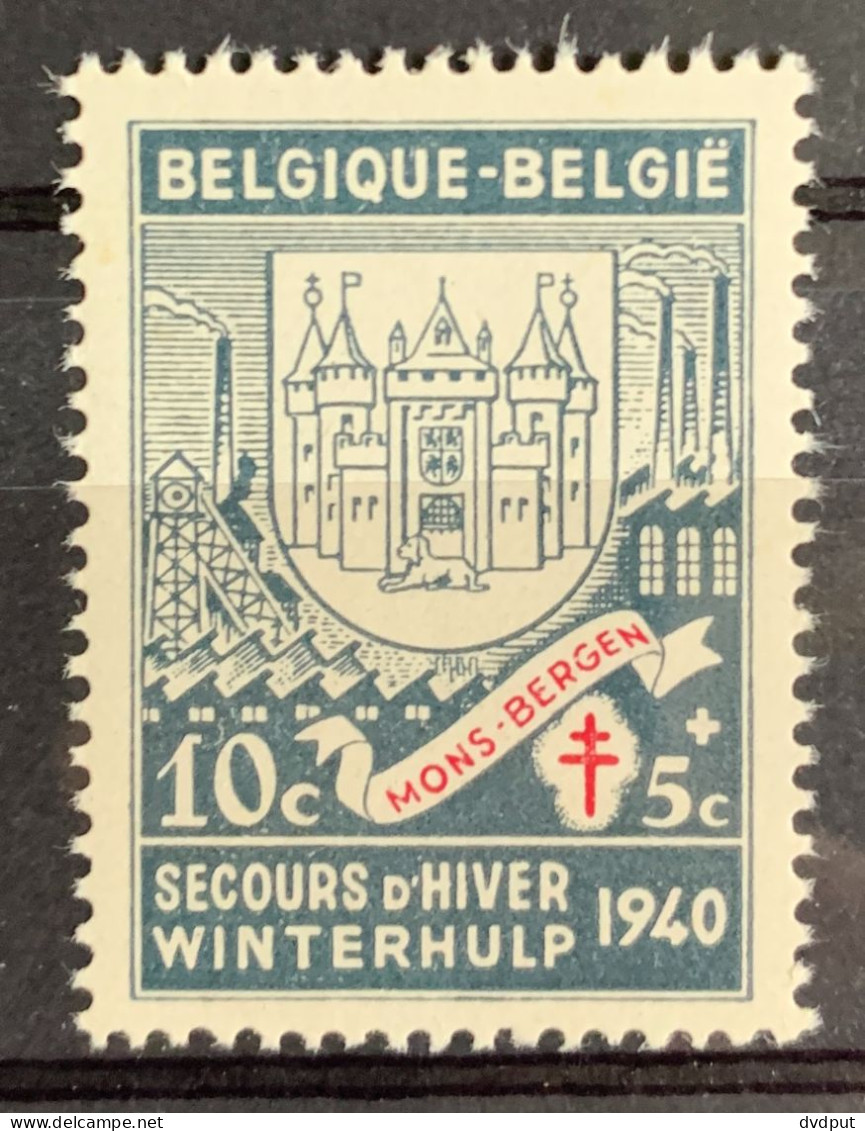 België, 1941, 547-V, Postfris **, OBP 15€ - 1931-1960