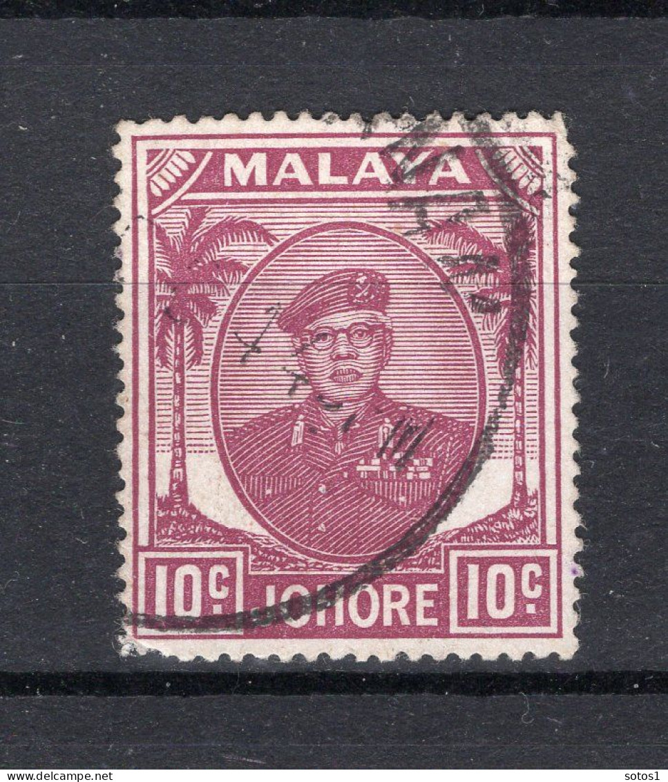 MALAYA JOHORE Yt. 116° Gestempeld 1949-1955 - Johore