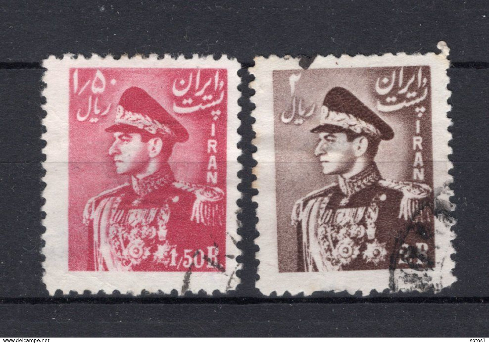 IRAN Yt. 770/771° Gestempeld 1951-1952 - Iran