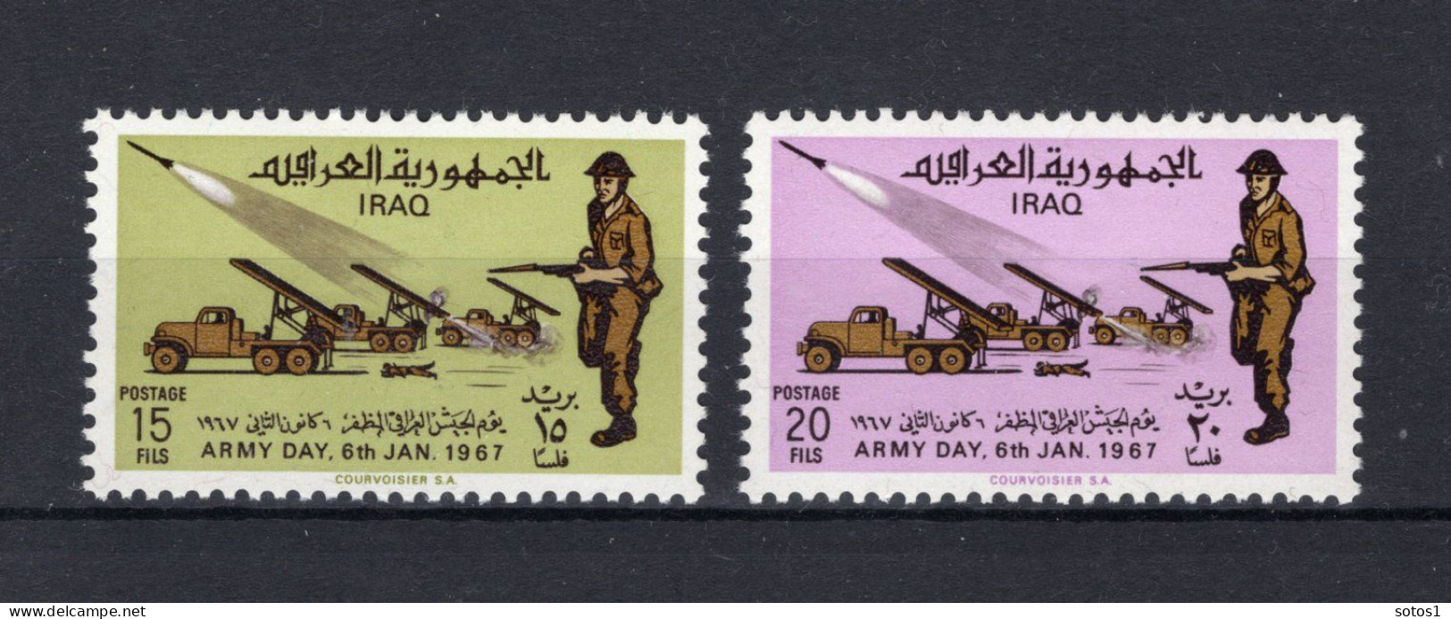 IRAK Yt. 460/461 MH 1967 - Iraq