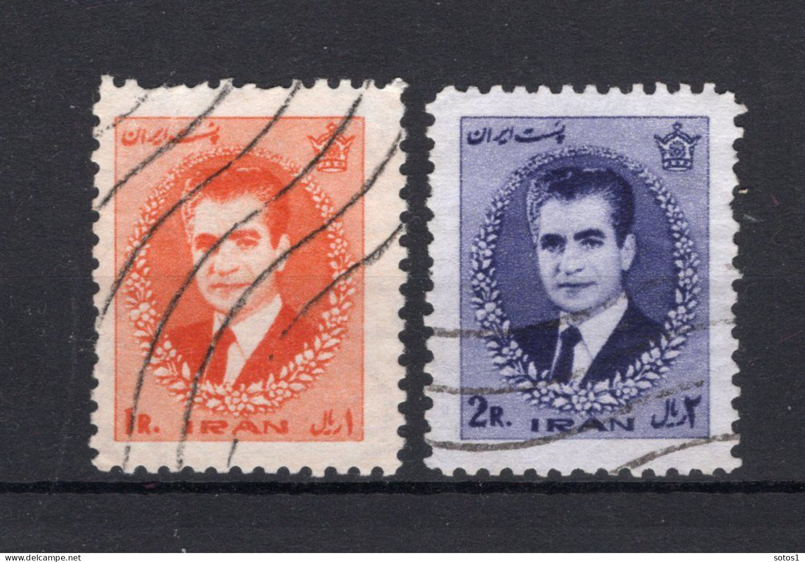 IRAN Yt. 1158/1159° Gestempeld 1966-1969 - Iran