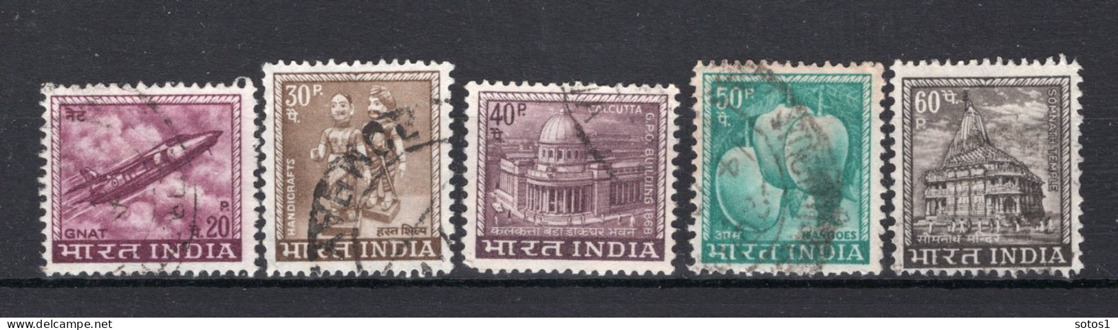 INDIA Yt. 226/229° Gestempeld 1967-1969 - Usati