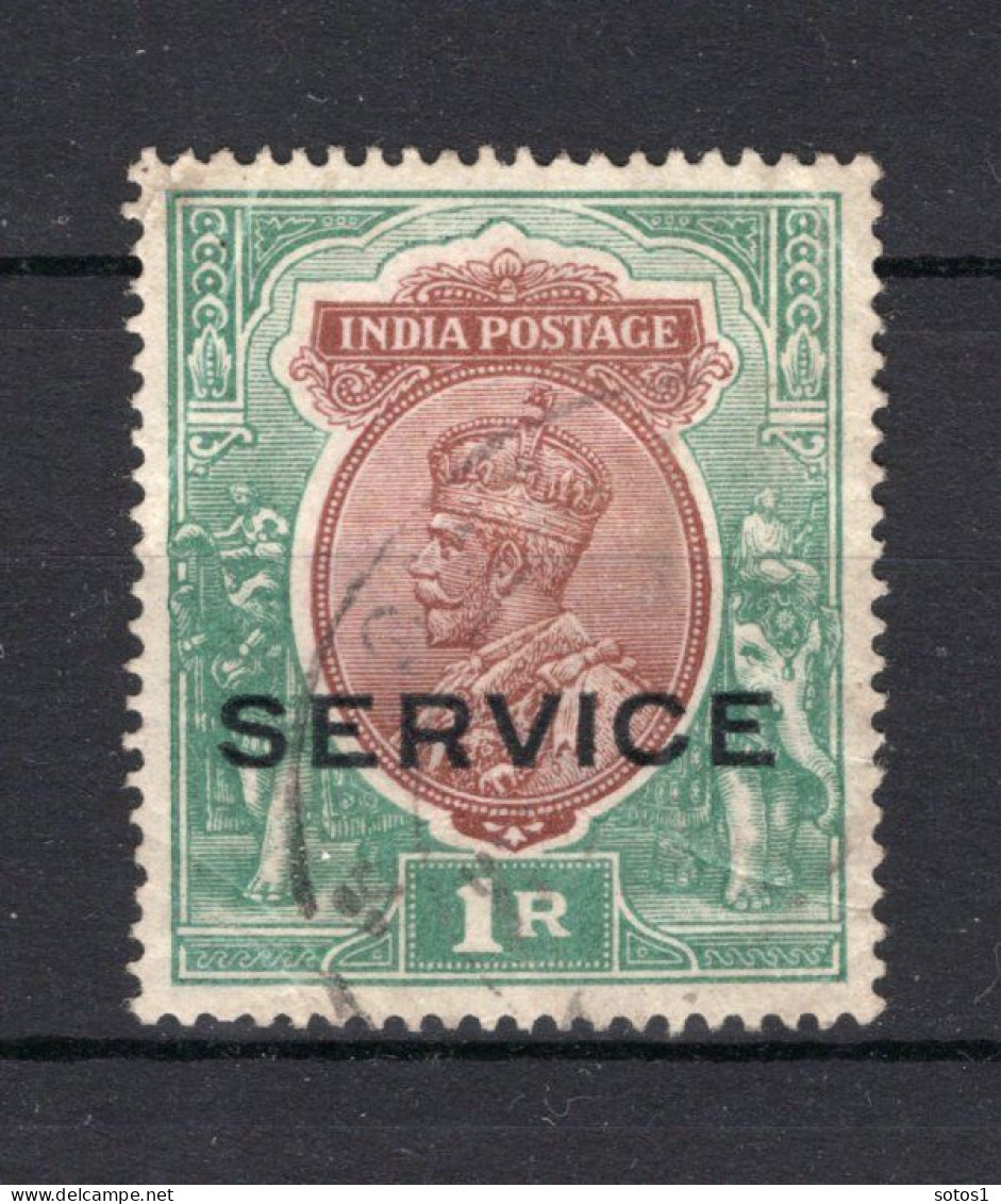 INDIA BR. Yt. S61° Gestempeld Dienstzegel 1912 - 1911-35  George V