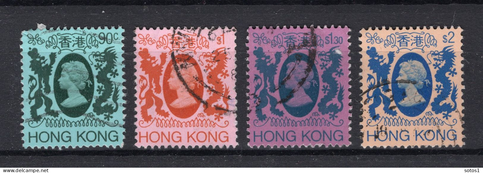 HONG KONG Yt. 390/393° Gestempeld 1982 - Used Stamps