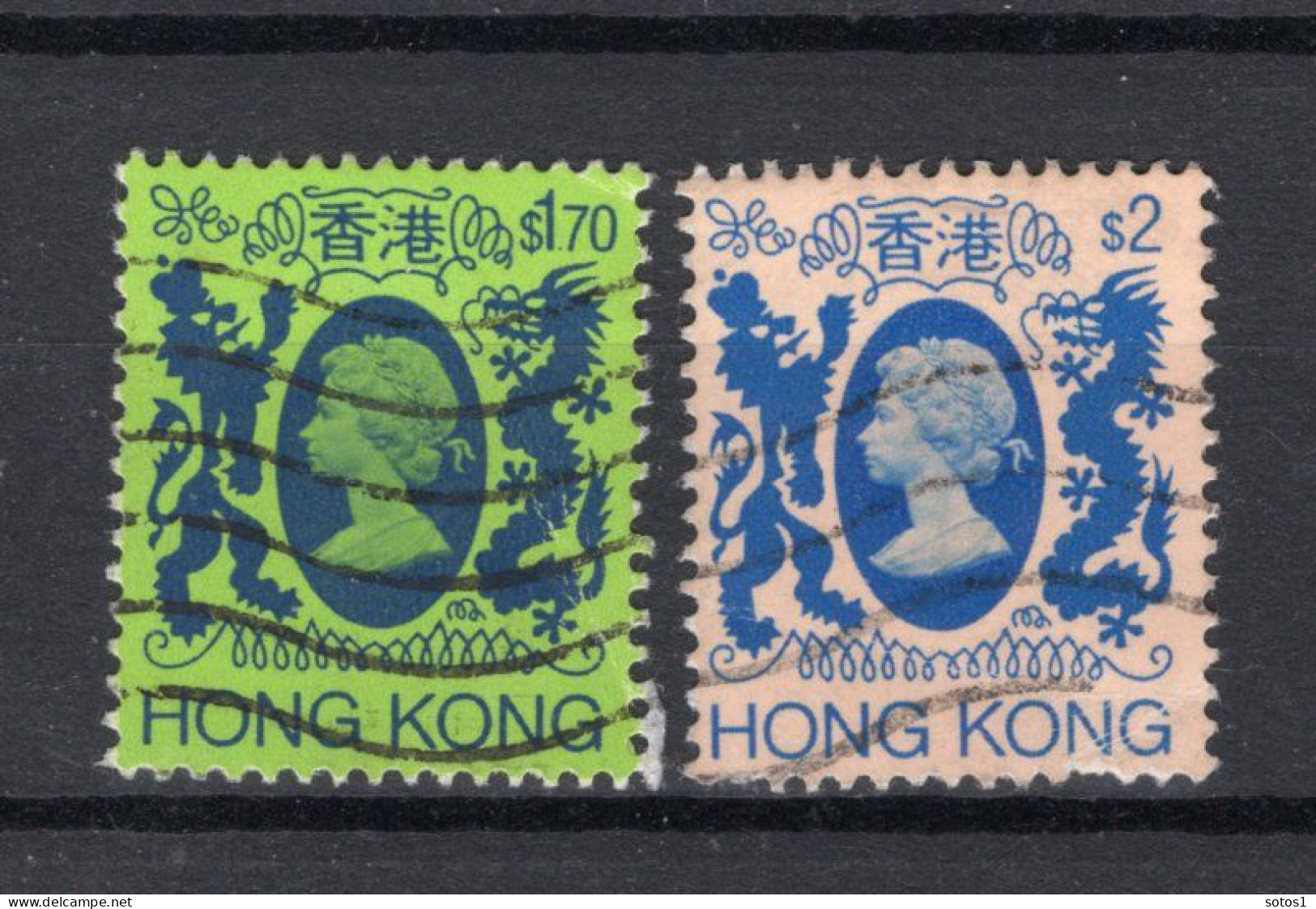 HONG KONG Yt. 460/461° Gestempeld 1985 - Oblitérés