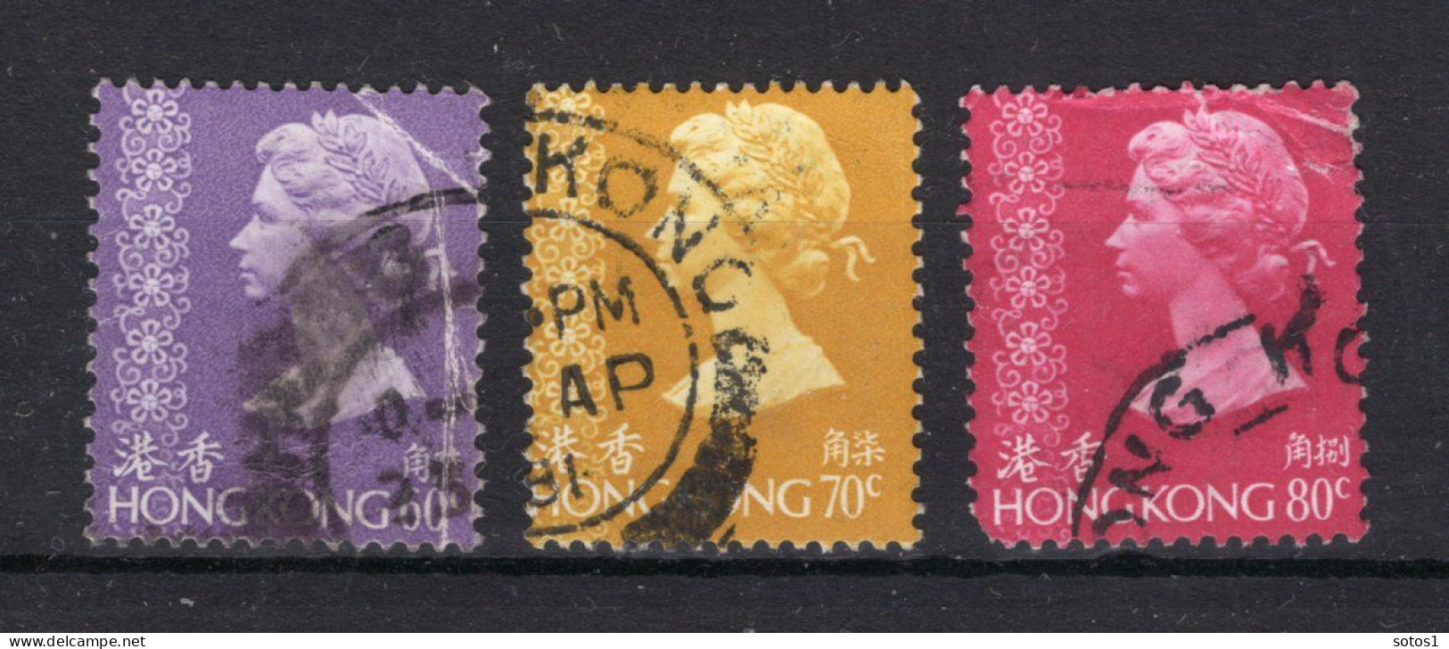 HONG KONG Yt. 328/330° Gestempeld 1977-1978 - Used Stamps