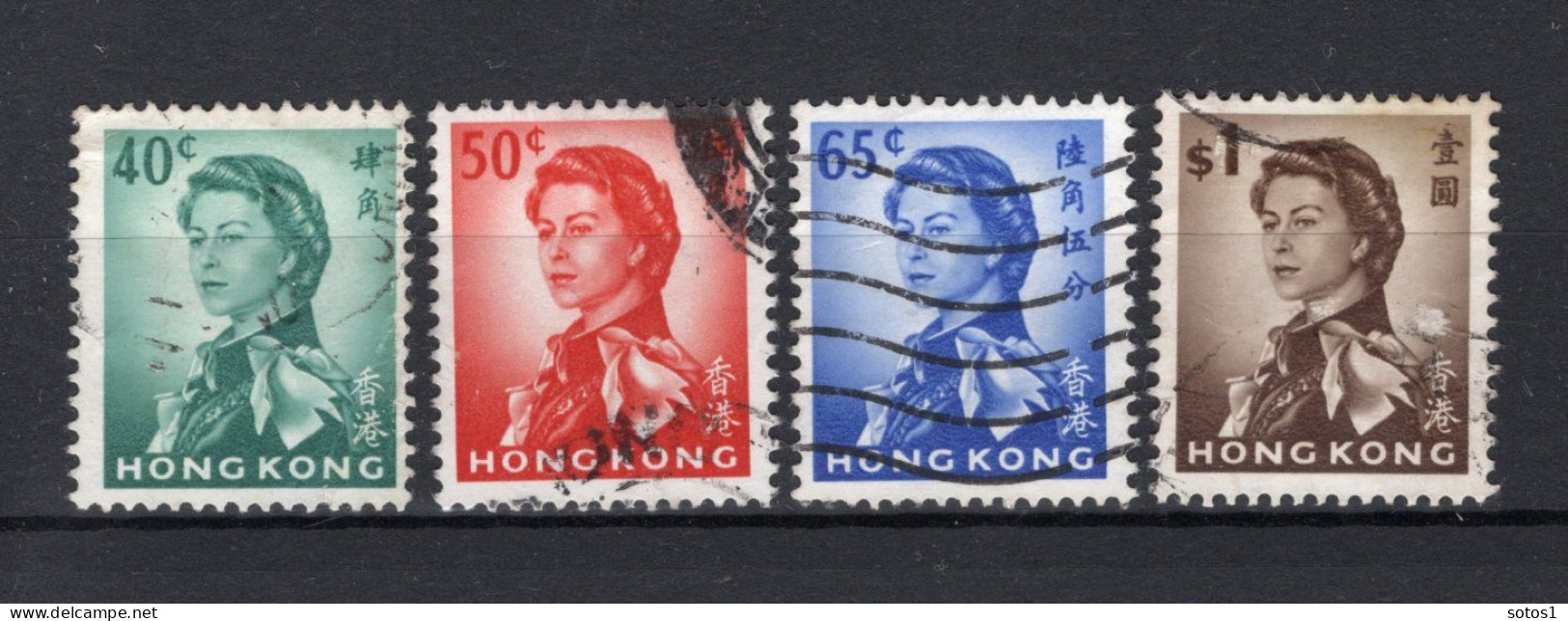 HONG KONG Yt. 200/203° Gestempeld 1962-1967 - Oblitérés