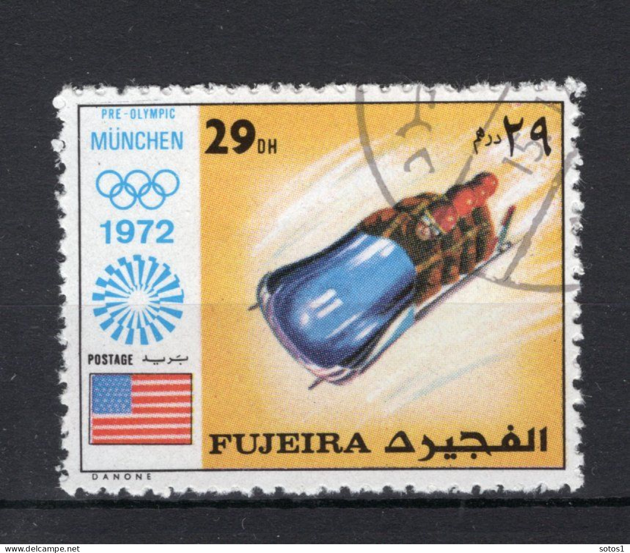 FUJEIRA Yt. 122-29° Gestempeld 1971 - Fujeira