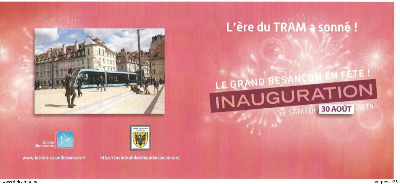 France Collector Le Tram Du Grand Besançon Inauguration 2014 - Collectors