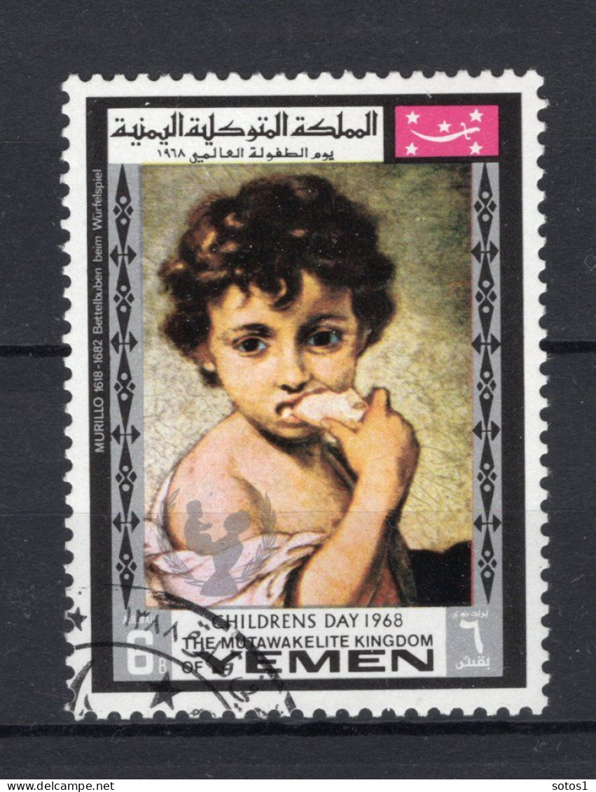 YEMEN KINGDOM Mi. 598A° Gestempeld Luchtpost 1968 - Yemen