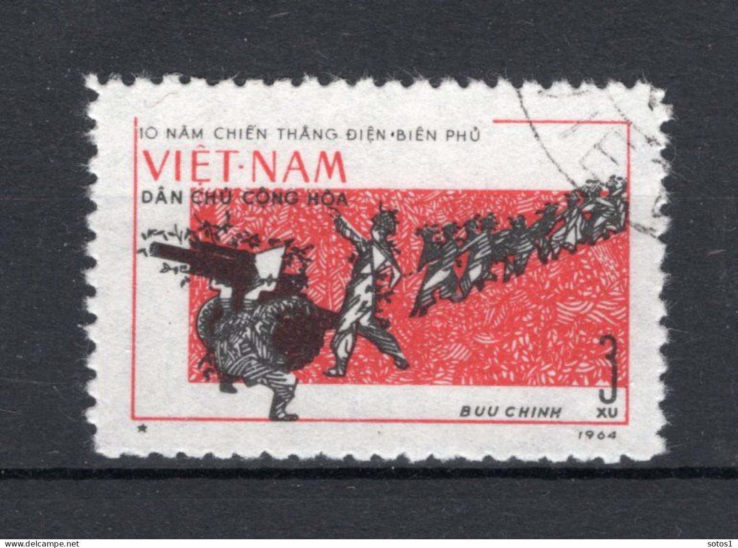VIETNAM-NOORD Yt. 369° Gestempeld 1964 - Viêt-Nam