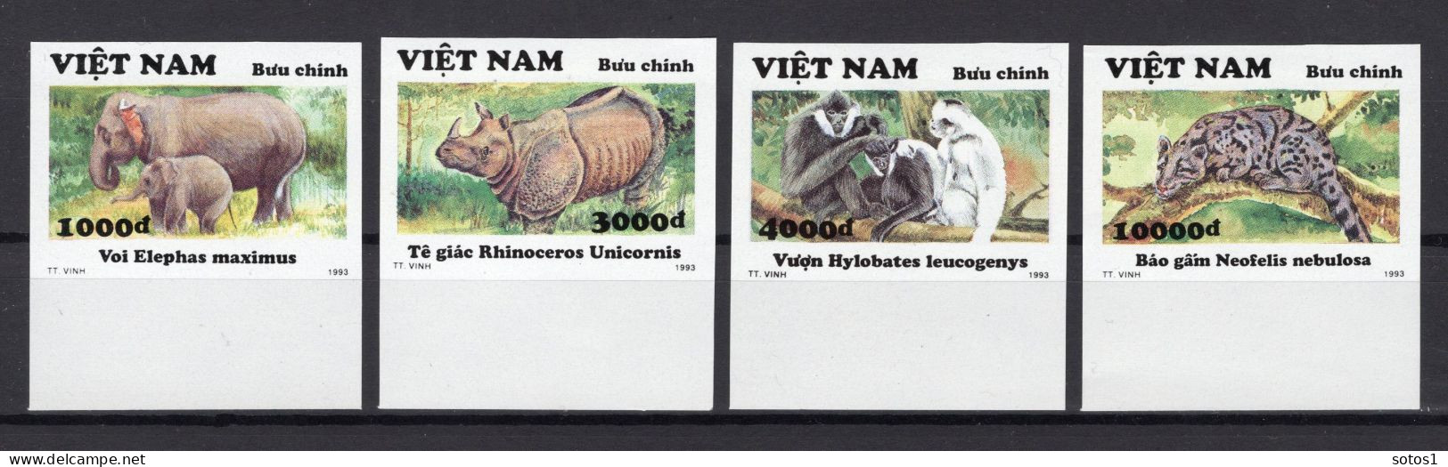 VIETNAM Yt. 1381/1384ND MNH 1993 - Vietnam