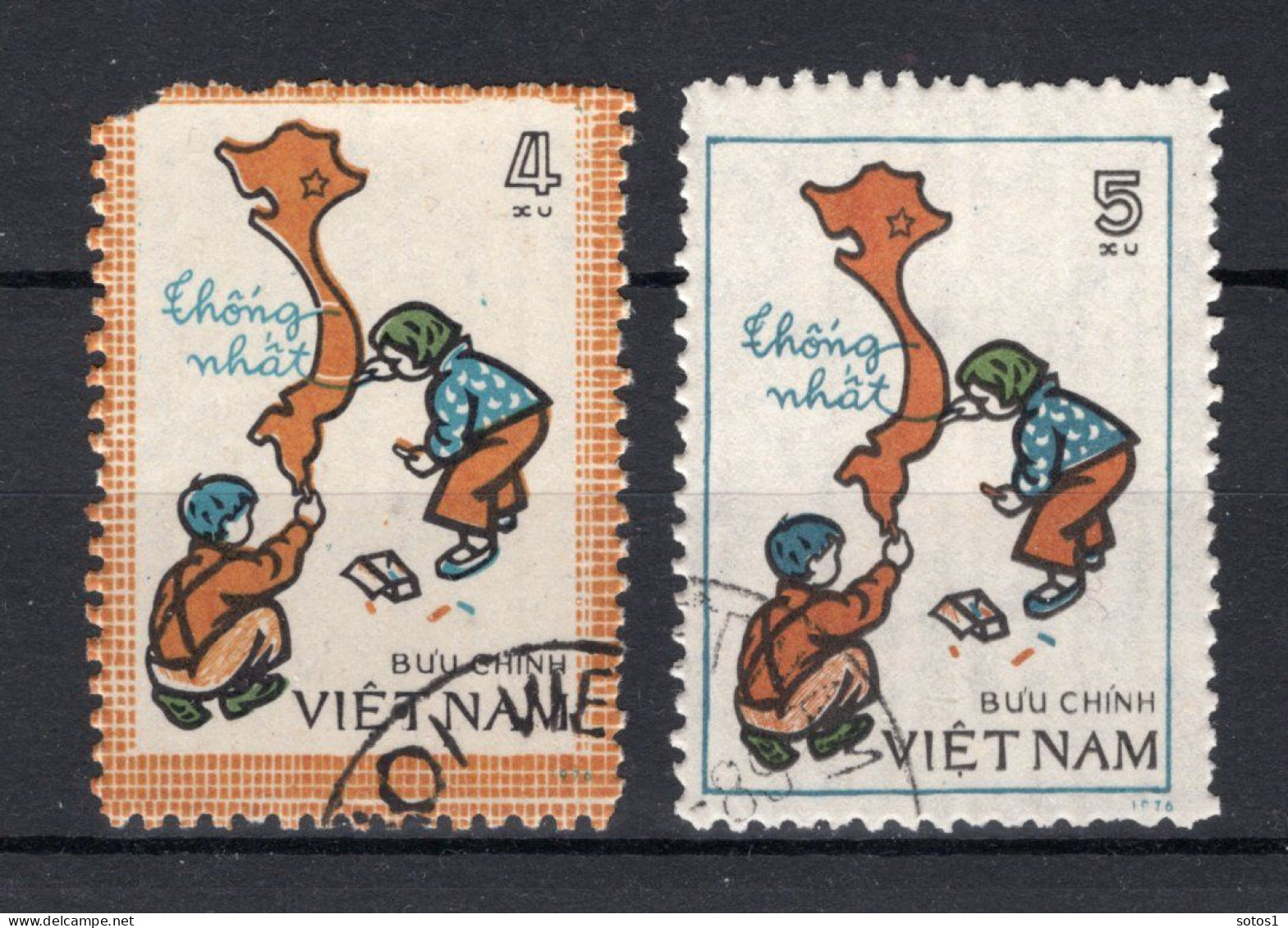VIETNAM Yt. 104/105° Gestempeld 1978 - Vietnam