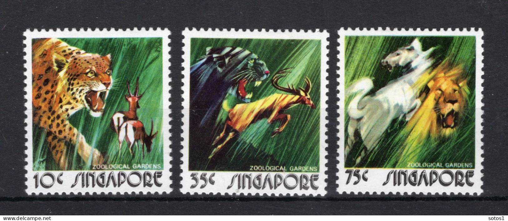 SINGAPORE Yt. 202/204 MH 1973 - Singapour (1959-...)