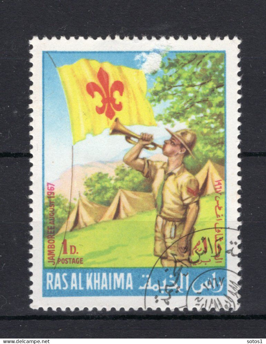 RAS AL KHAIMA Mi. 188° Gestempeld 1967 - Ras Al-Khaima