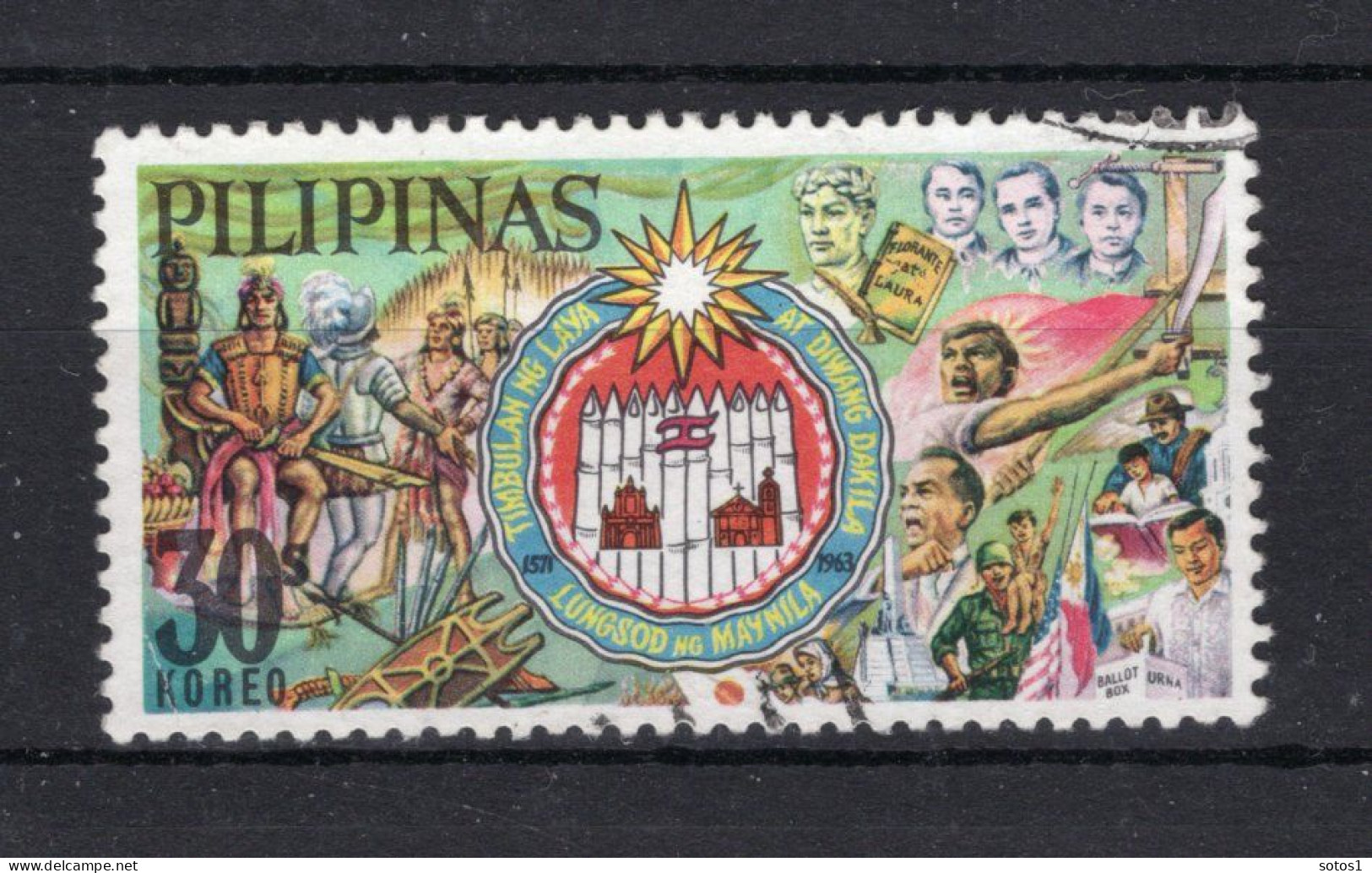PHILIPPINES Yt. 650° Gestempeld 1966 - Philippines