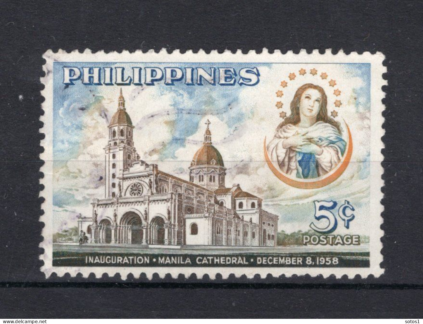 PHILIPPINES Yt. 465° Gestempeld 1958 - 1 - Philippines