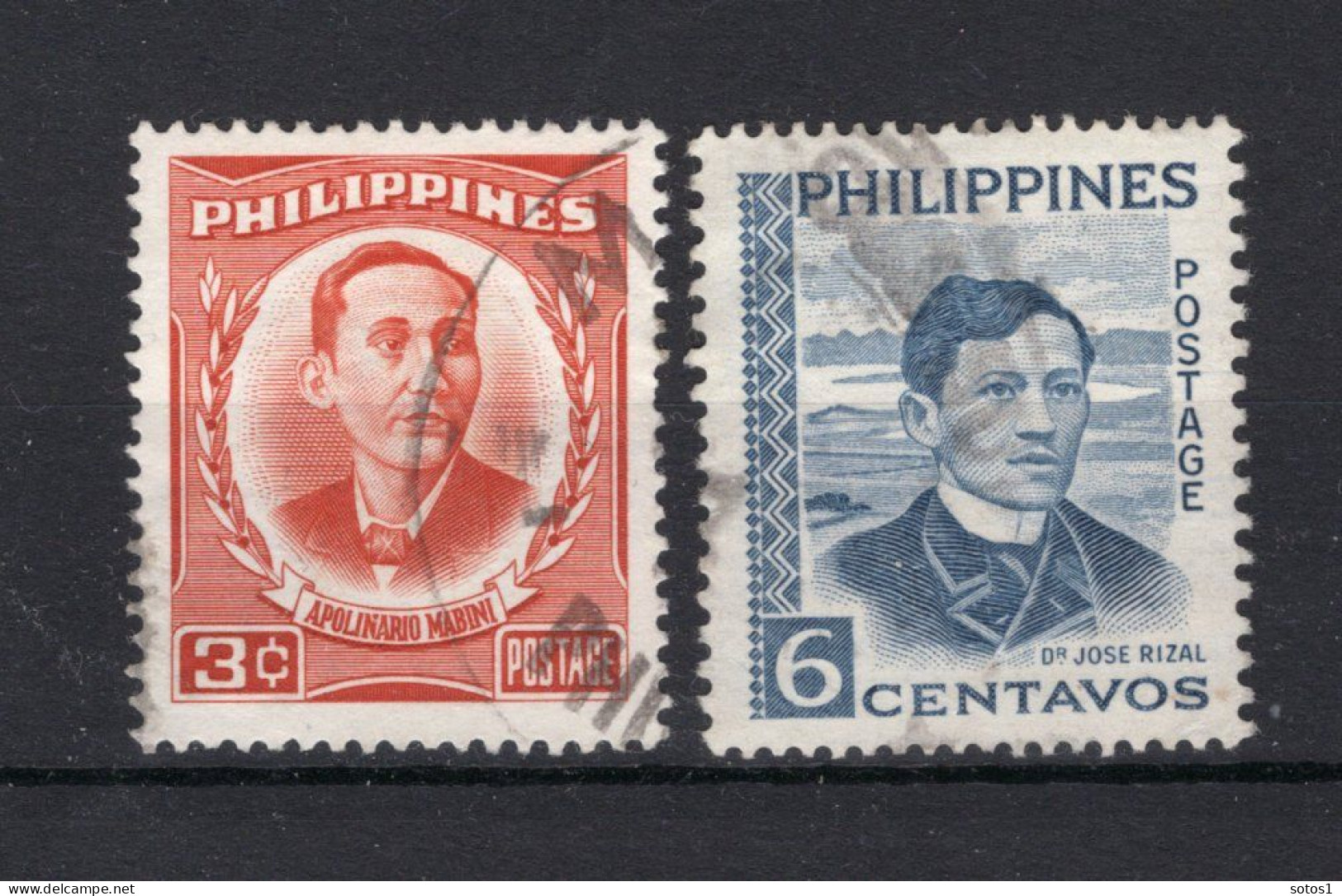 PHILIPPINES Yt. 461C/461D° Gestempeld 1958-1960 - Filippijnen