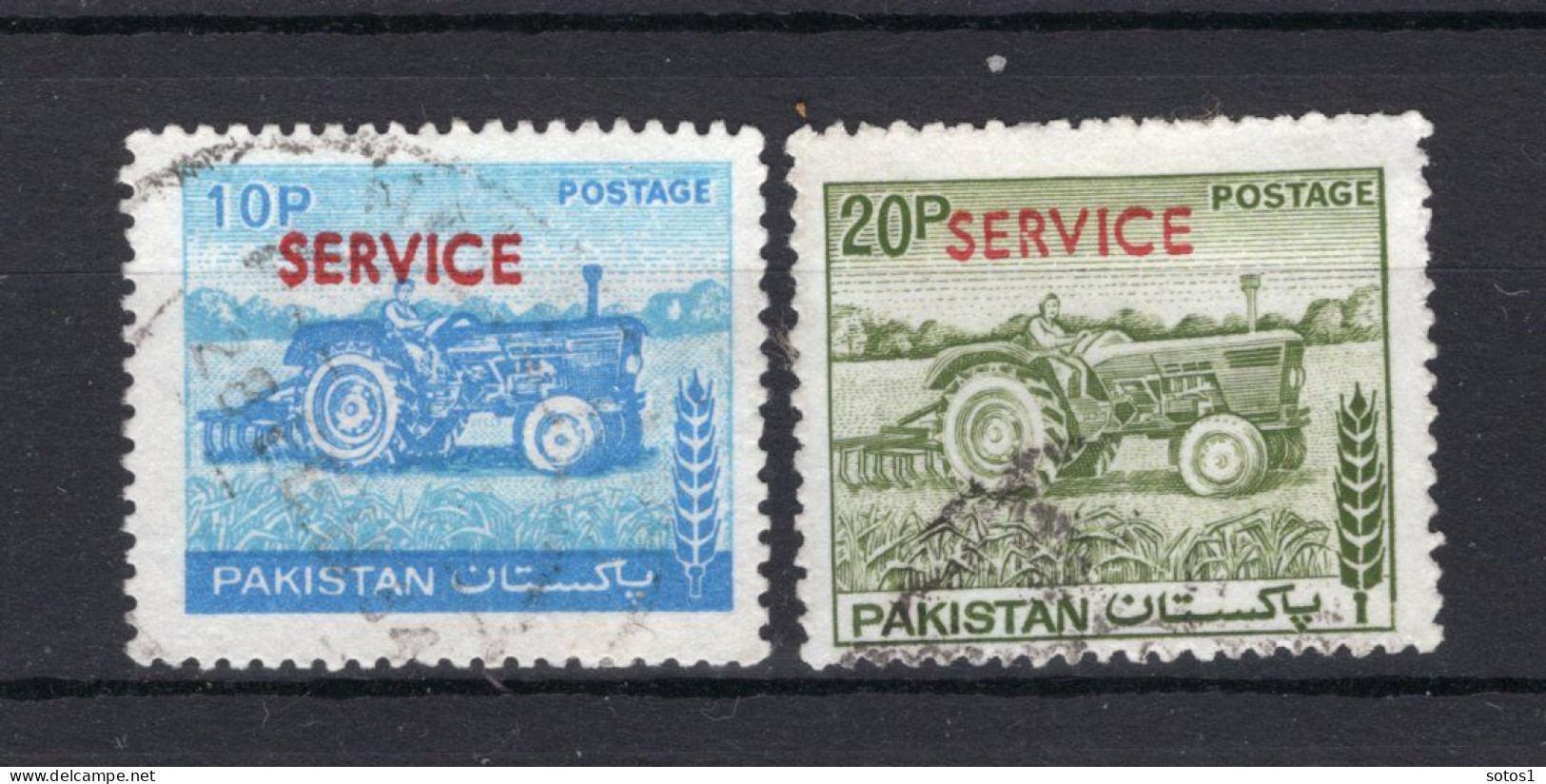 PAKISTAN Yt. S92/93° Gestempeld Dienstzegel 1979-1980 - Pakistan