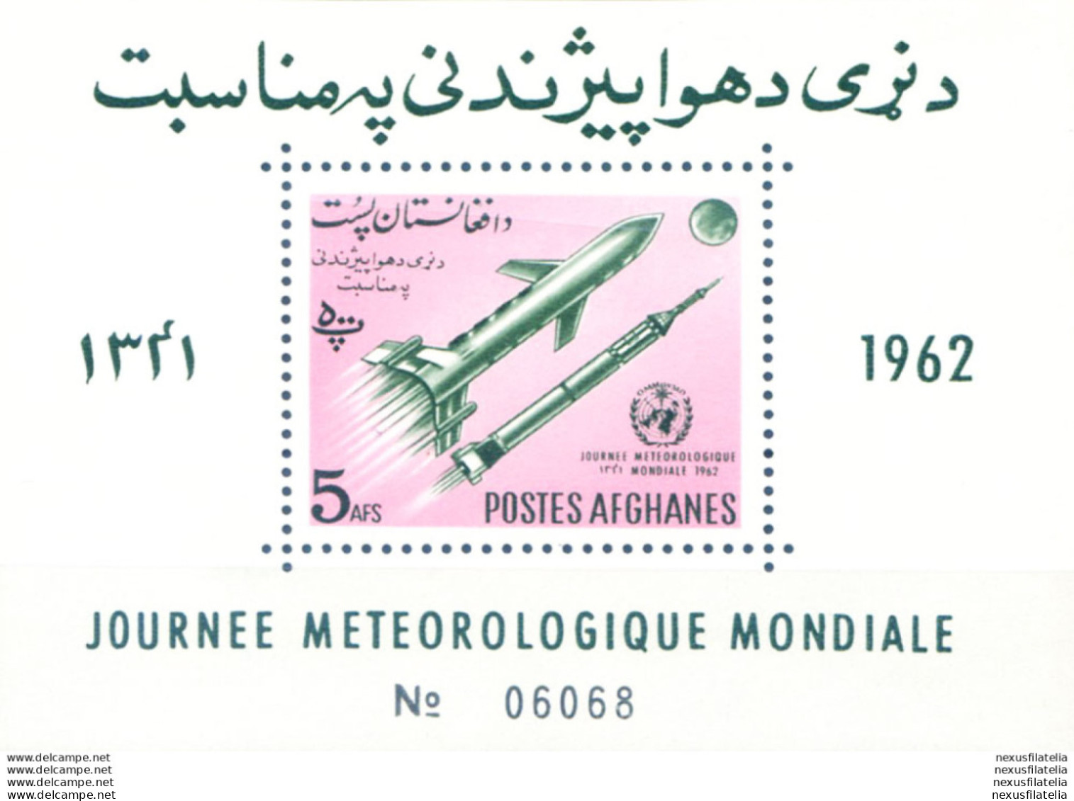 Meteorologia 1962. - Afghanistan