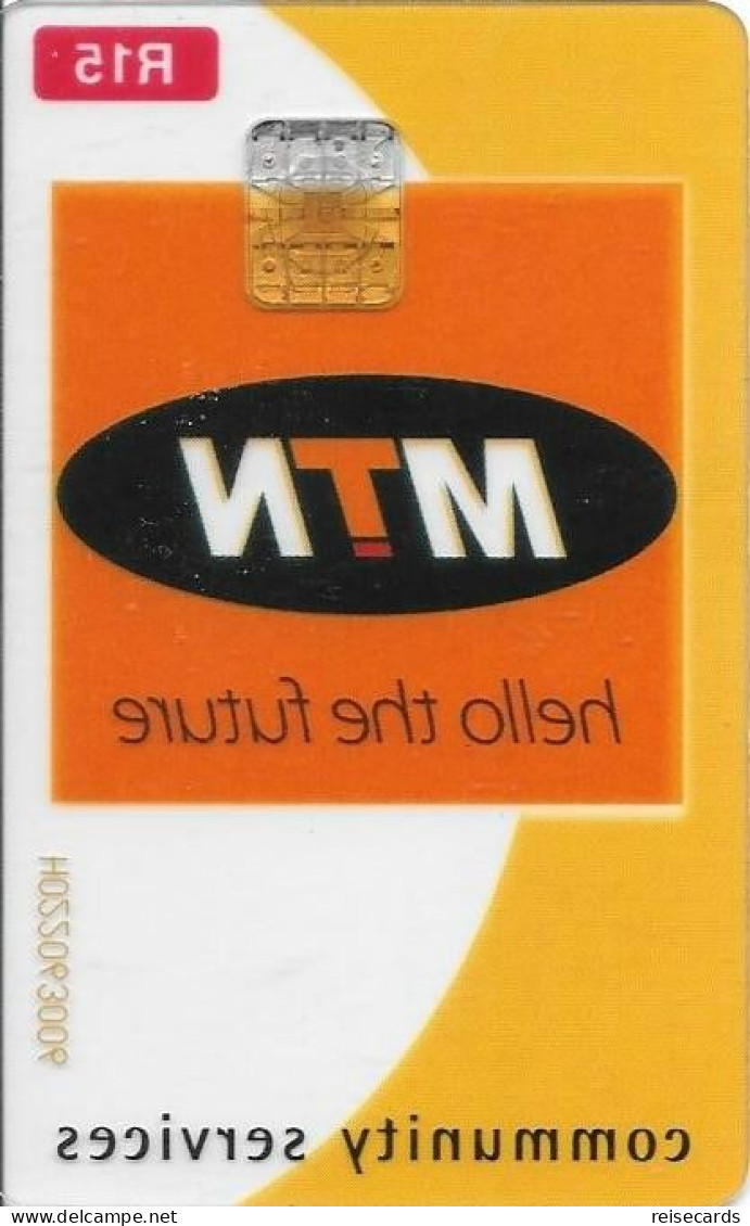 South Africa: MTN - 2002 Community Services. Transparent - South Africa