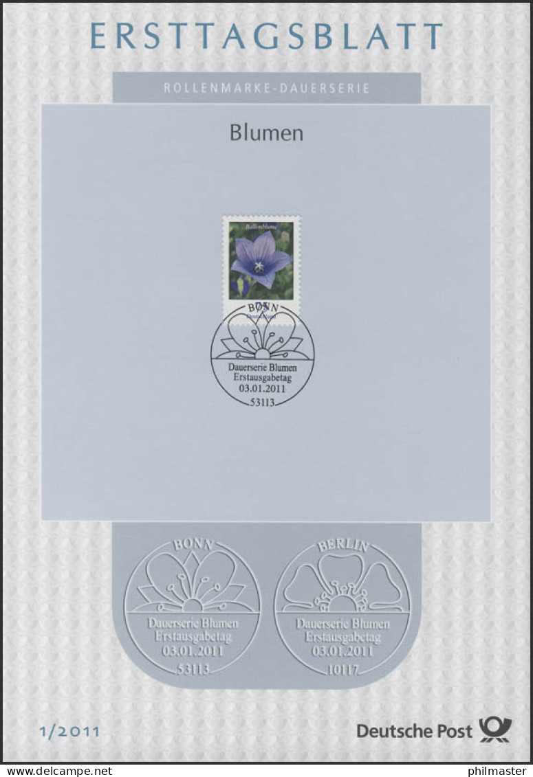 ETB 01/2011 Blumen - Ballonblume - 2011-…