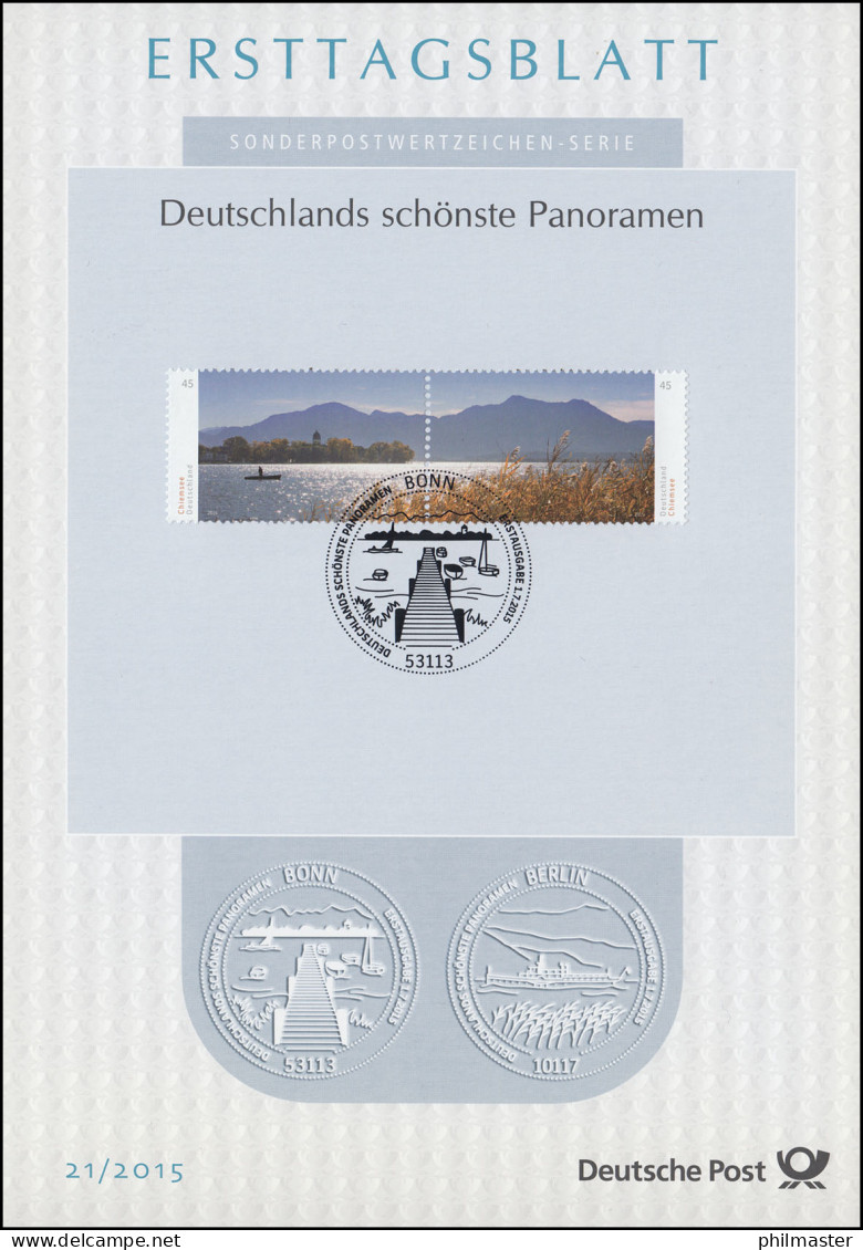ETB 21/2015 Deutschlands Schönste Panoramen, Chiemsee Und Fraueninsel - 2011-…
