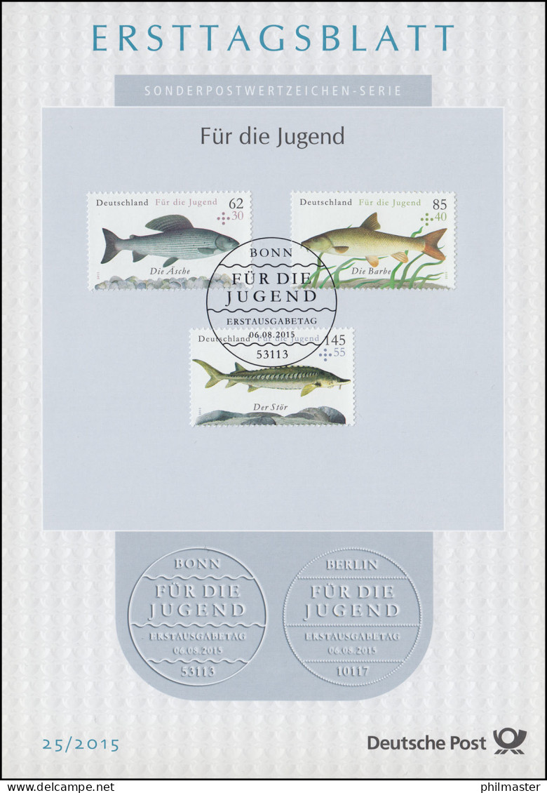 ETB 25/2015 Jugend, Fische, Äsche, Stör, Barbe - 2011-…