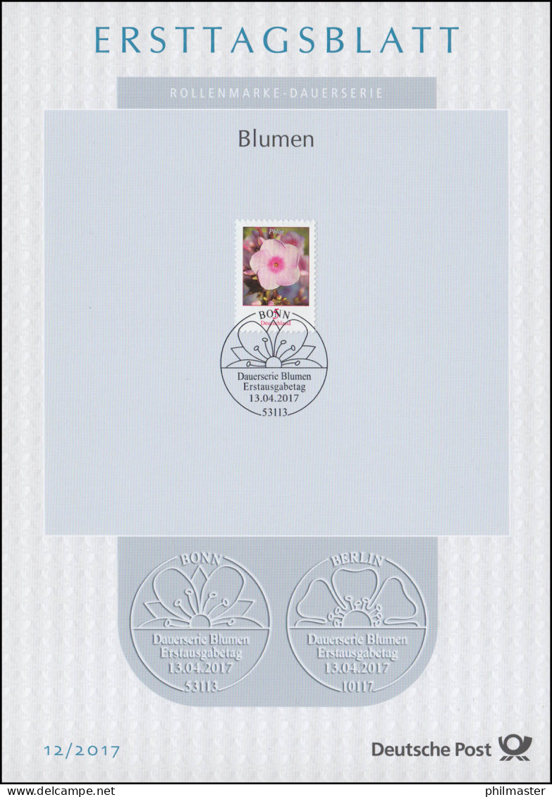 ETB 12/2017 Blumen, Phlox - 2011-…