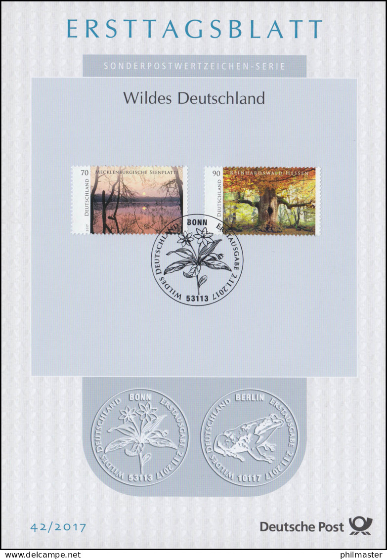 ETB 42/2017 Wildes Deutschland, Mecklenburgische Seenplatte, Reinhardswald - 2011-…