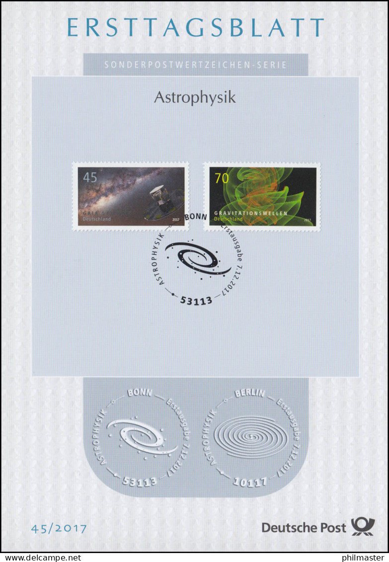 ETB 45/2017 Astrophysik, Gaia-Satellit, Gravitationswellen - 2011-…