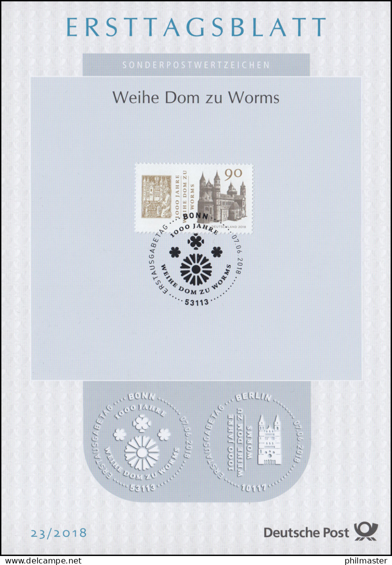 ETB 23/2018 Dom Zu Worms - 2011-…