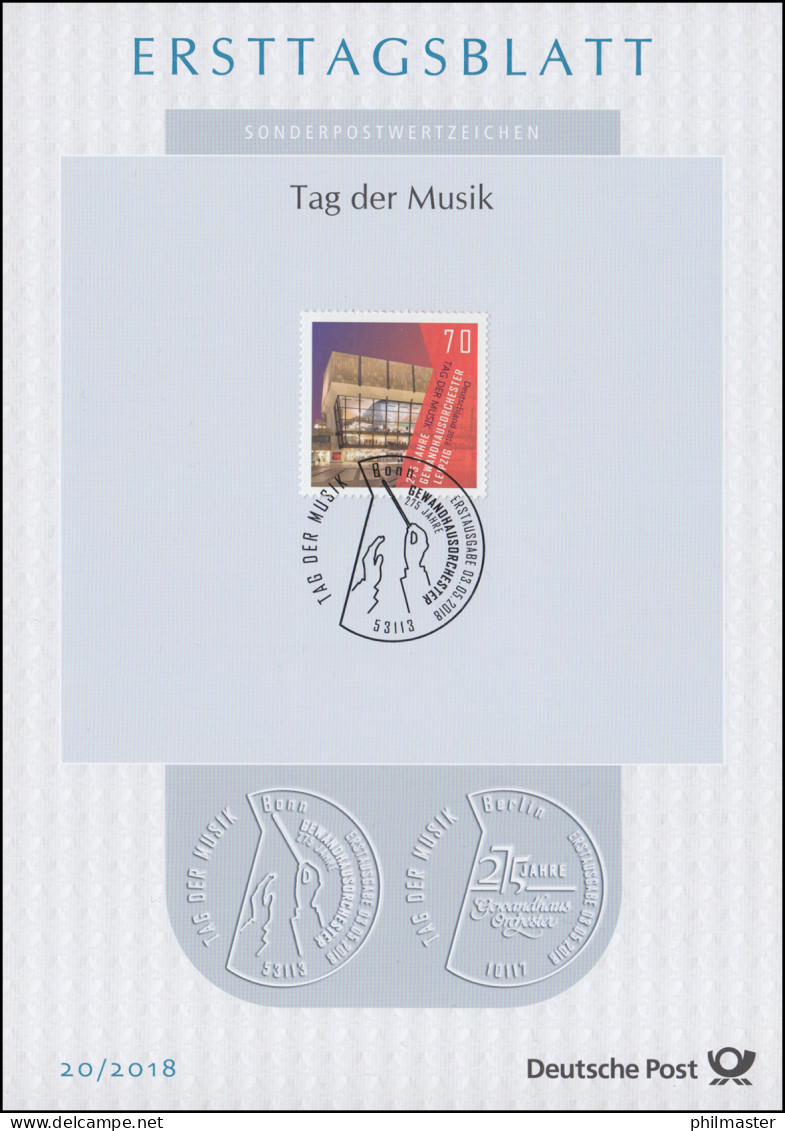 ETB 20/2018 Tag Der Musik, Gewandhausorchester - 2011-…