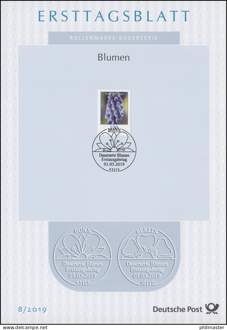 ETB 08/2019 Blumen, Traubenhyazinthe - 2011-…